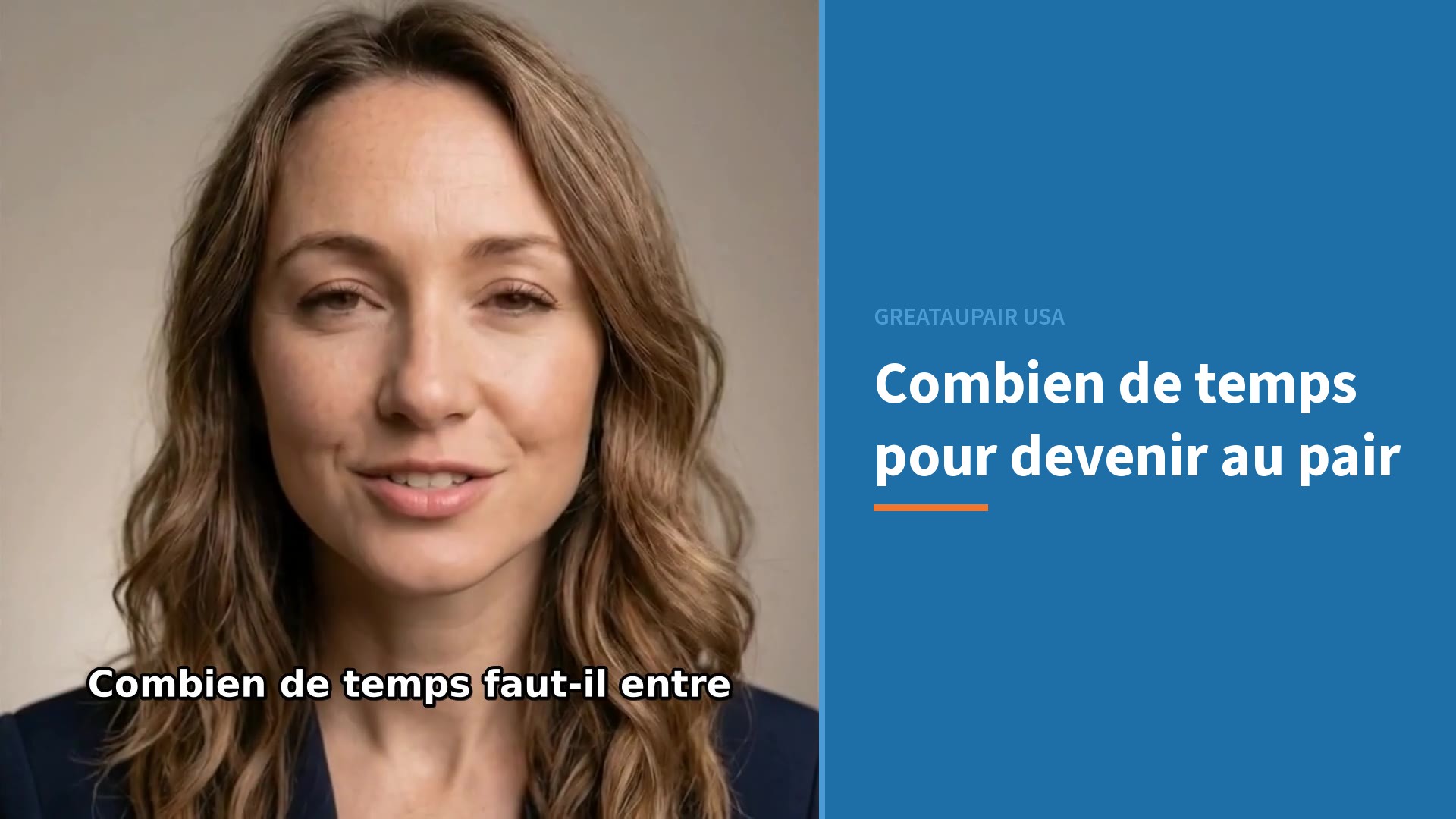 Votre parcours d'au pair : combien de temps jusqu'aux États-Unis